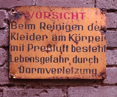 Altes Schild
